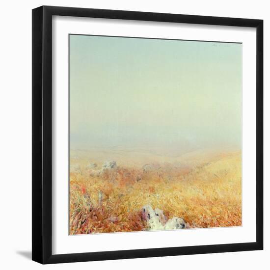 Gargano, 1985 (Acrylic on Canvas)-Antonio Ciccone-Framed Giclee Print