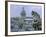 Gargoyle Looking Toward the Pantheon-Michel Setboun-Framed Photographic Print