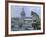 Gargoyle Looking Toward the Pantheon-Michel Setboun-Framed Photographic Print