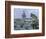 Gargoyle Looking Toward the Pantheon-Michel Setboun-Framed Photographic Print