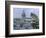 Gargoyle Looking Toward the Pantheon-Michel Setboun-Framed Photographic Print