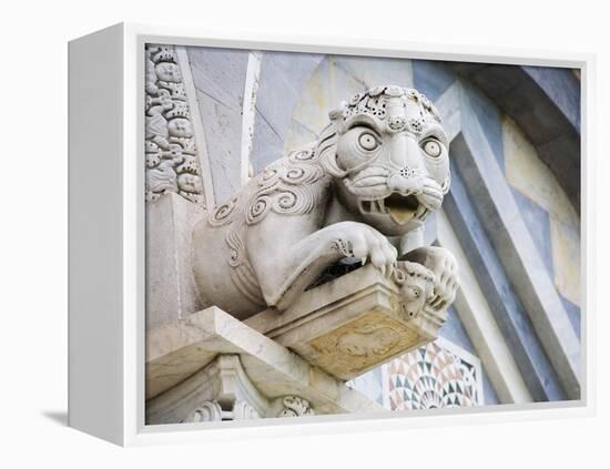 Gargoyle of Duomo Pisa, Pisa, Italy-Dennis Flaherty-Framed Premier Image Canvas