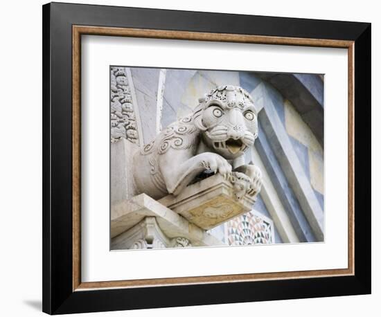 Gargoyle of Duomo Pisa, Pisa, Italy-Dennis Flaherty-Framed Photographic Print