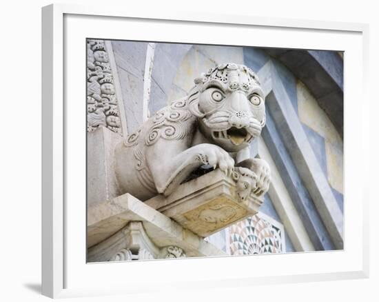 Gargoyle of Duomo Pisa, Pisa, Italy-Dennis Flaherty-Framed Photographic Print