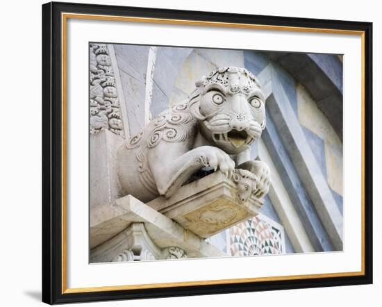 Gargoyle of Duomo Pisa, Pisa, Italy-Dennis Flaherty-Framed Photographic Print