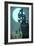 Gargoyle on ledge-Harry Briggs-Framed Giclee Print