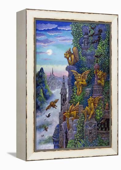 Gargoyle's Twilight-Bill Bell-Framed Premier Image Canvas