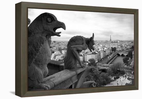 Gargoyles-Chris Bliss-Framed Premier Image Canvas