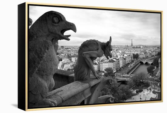 Gargoyles-Chris Bliss-Framed Premier Image Canvas