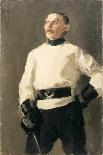 The Fencing Master-Gari Melchers-Giclee Print