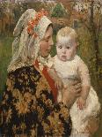 The Young Mother-Gari Melchers-Framed Giclee Print