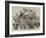 Garibaldi's Entry into Naples, a Sketch in the Strada Di Toledo-Thomas Nast-Framed Giclee Print