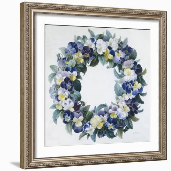 Garland of Posies-Antoine Pascal-Framed Giclee Print