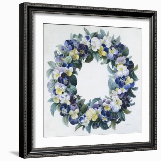 Garland of Posies-Antoine Pascal-Framed Giclee Print