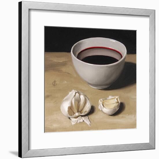 Garlic and Wine-James Gillick-Framed Giclee Print