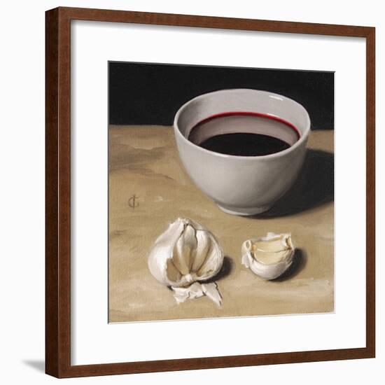 Garlic and Wine-James Gillick-Framed Giclee Print