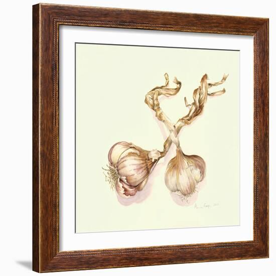 Garlic Bulbs, 2005-Alison Cooper-Framed Giclee Print