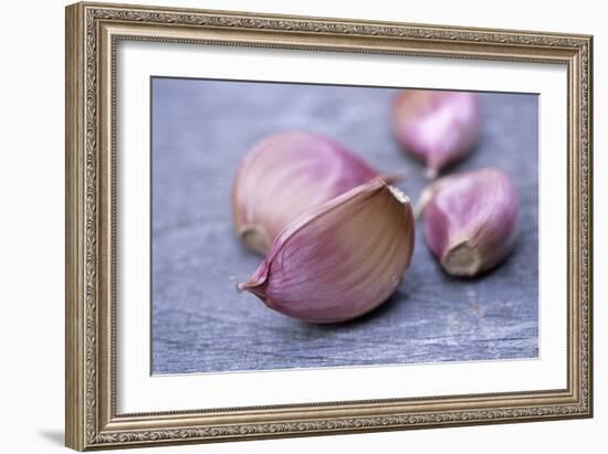 Garlic Cloves-Maxine Adcock-Framed Photographic Print