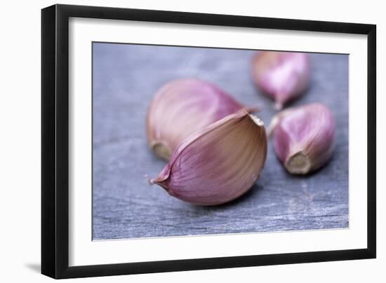 Garlic Cloves-Maxine Adcock-Framed Photographic Print