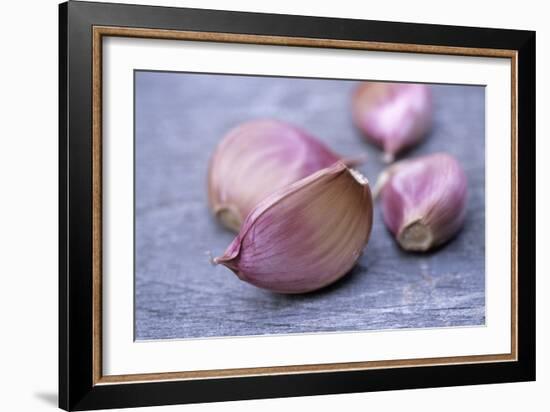 Garlic Cloves-Maxine Adcock-Framed Photographic Print