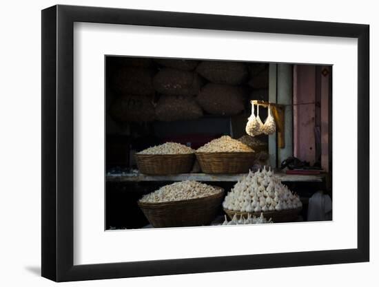 Garlic Market 2-Valda Bailey-Framed Photographic Print