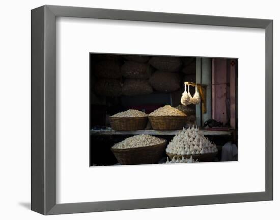 Garlic Market 2-Valda Bailey-Framed Photographic Print