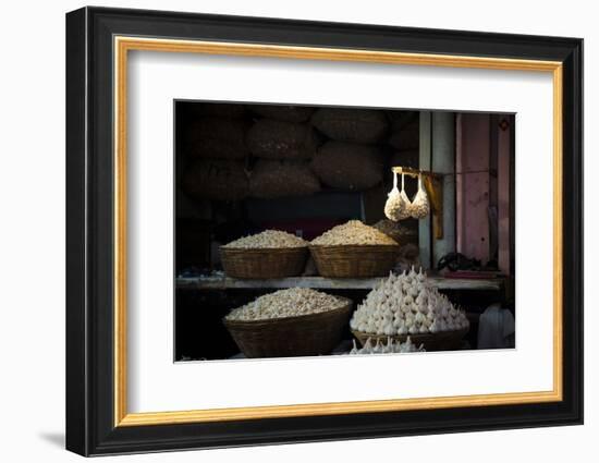 Garlic Market 2-Valda Bailey-Framed Photographic Print