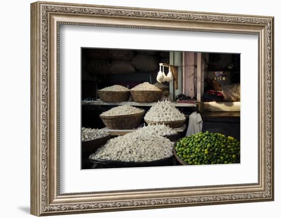 Garlic Market-Valda Bailey-Framed Photographic Print
