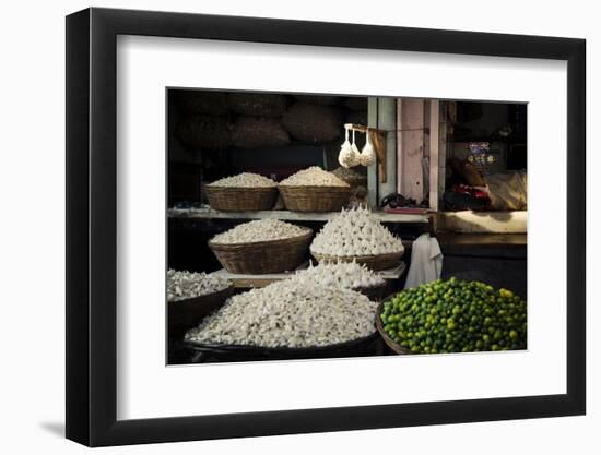 Garlic Market-Valda Bailey-Framed Photographic Print