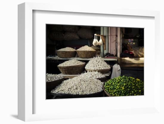 Garlic Market-Valda Bailey-Framed Photographic Print