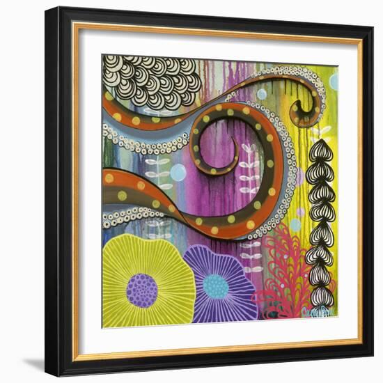 Garlics-Carla Bank-Framed Giclee Print