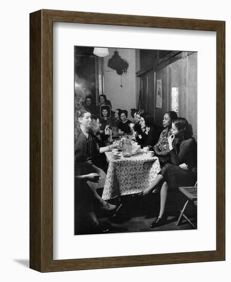 Garment Worker Yetta (Circled), Union Ilgwu, New York, NY, 1938-Hansel Mieth-Framed Photographic Print