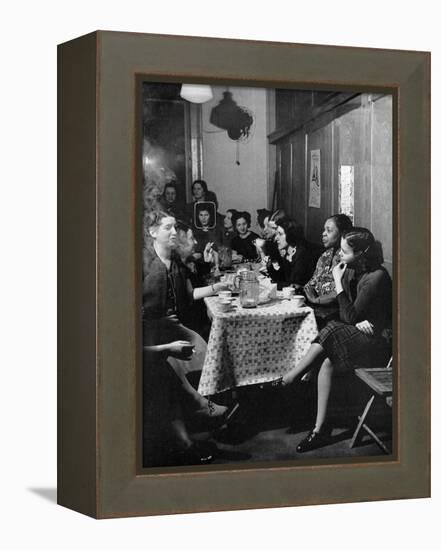 Garment Worker Yetta (Circled), Union Ilgwu, New York, NY, 1938-Hansel Mieth-Framed Premier Image Canvas