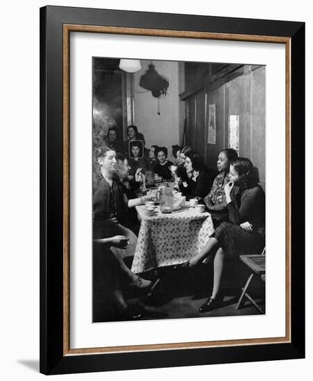 Garment Worker Yetta (Circled), Union Ilgwu, New York, NY, 1938-Hansel Mieth-Framed Photographic Print