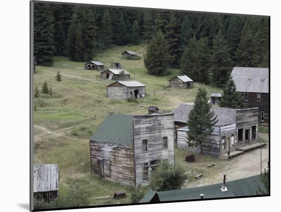 Garnet Ghost Town, Montana, USA-null-Mounted Photographic Print