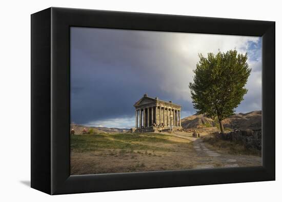 Garni Temple, Garni, Yerevan, Armenia, Central Asia, Asia-Jane Sweeney-Framed Premier Image Canvas