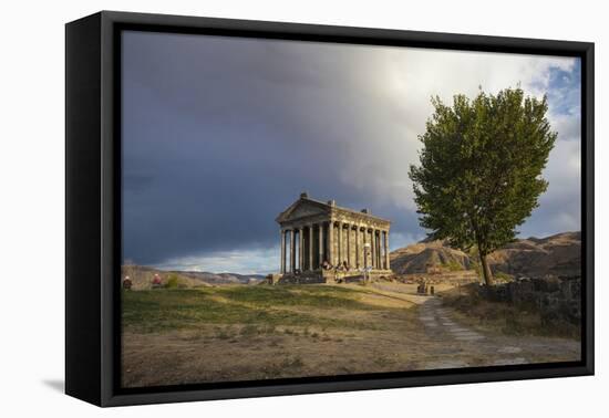 Garni Temple, Garni, Yerevan, Armenia, Central Asia, Asia-Jane Sweeney-Framed Premier Image Canvas