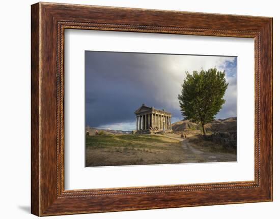 Garni Temple, Garni, Yerevan, Armenia, Central Asia, Asia-Jane Sweeney-Framed Photographic Print