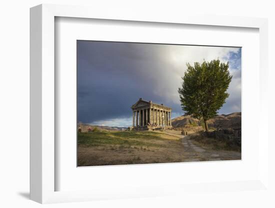 Garni Temple, Garni, Yerevan, Armenia, Central Asia, Asia-Jane Sweeney-Framed Photographic Print