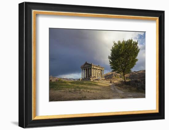 Garni Temple, Garni, Yerevan, Armenia, Central Asia, Asia-Jane Sweeney-Framed Photographic Print
