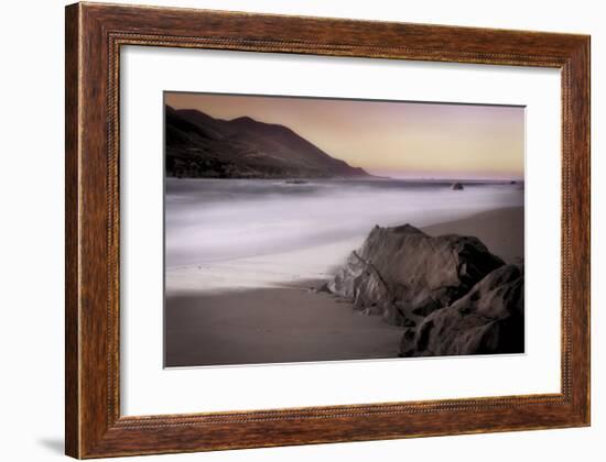 Garrapata Beach-John Rehner-Framed Giclee Print