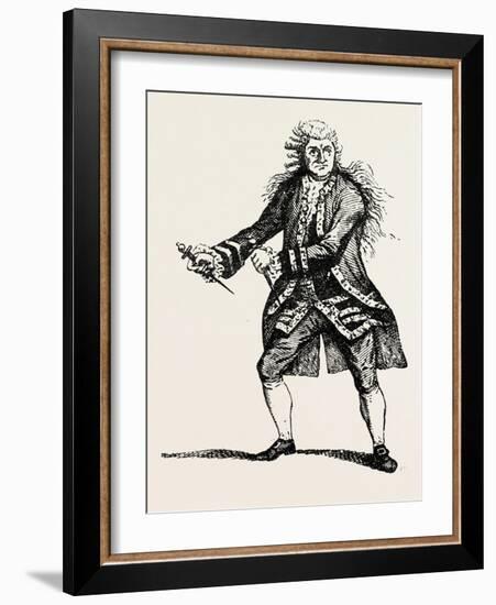 Garrick as Macbeth, Shakespeare, English Poet and Playwright, 1564-1616, UK, 1893-null-Framed Giclee Print