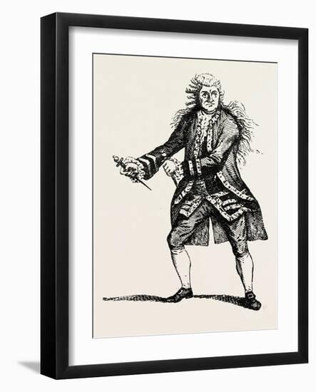 Garrick as Macbeth, Shakespeare, English Poet and Playwright, 1564-1616, UK, 1893-null-Framed Giclee Print