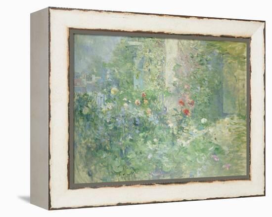 Garten in Bougival, 1884-Berthe Morisot-Framed Premier Image Canvas