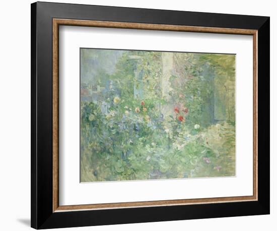 Garten in Bougival, 1884-Berthe Morisot-Framed Giclee Print