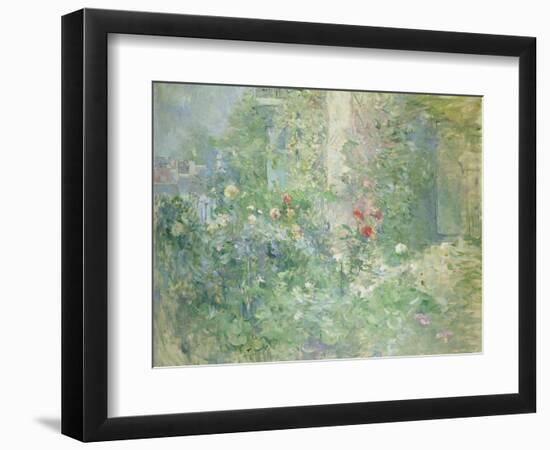 Garten in Bougival, 1884-Berthe Morisot-Framed Giclee Print