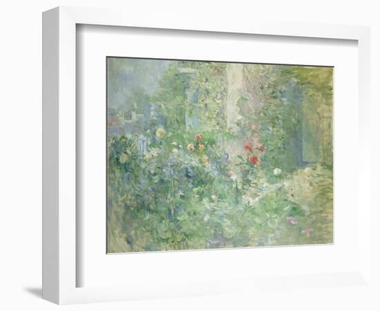 Garten in Bougival, 1884-Berthe Morisot-Framed Giclee Print