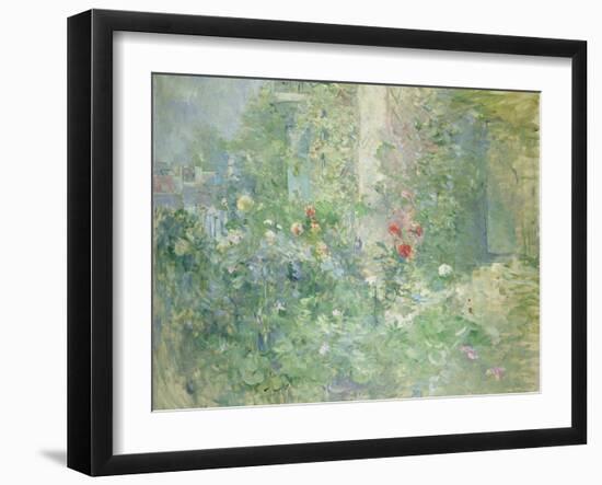Garten in Bougival, 1884-Berthe Morisot-Framed Giclee Print