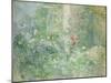 Garten in Bougival, 1884-Berthe Morisot-Mounted Giclee Print