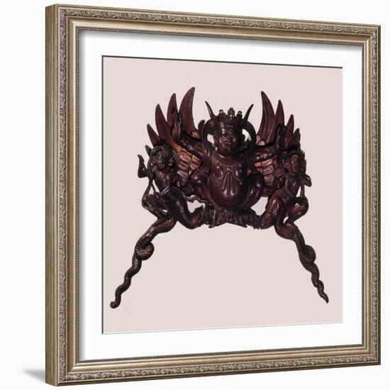 Garuda, king of birds, was borrowed by Tibetan Buddhism from the Hindu pantheon-Werner Forman-Framed Giclee Print